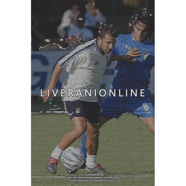 Coverciano (Fi) 02/09/2003 Partita di allenamento della Nazionale di calcio Nella foto: Del Piero Alessandro Ph Gianni Nucci/Aldo Liverani