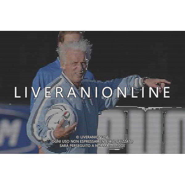 Coverciano (Fi) 02/09/2003 Partita di allenamento della Nazionale di calcio Nella foto: Trapattoni Giovanni. Ph Gianni Nucci/Aldo Liverani