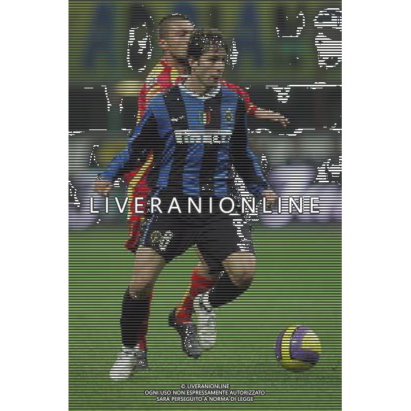 Milano 29-11-2006 coppa italia tim cup 2006/07 inter-messina 4:0 nella foto maxwell e iliev ph marco luzzani/ag aldo liverani s.a.s.