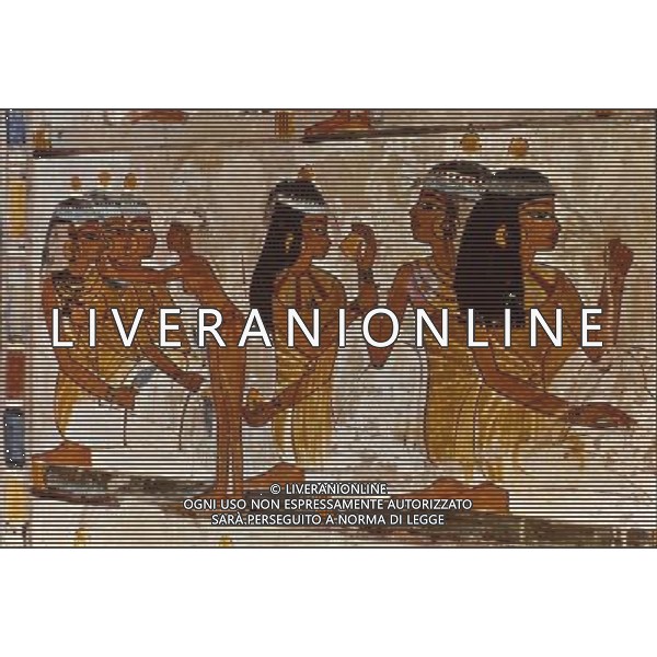 EGITTO ARCHIVIO ALDO LIVERANI NELLA FOTO EGITTO-LUXOR TOMBA RURALE DEL NOBILE NAKHT AGENZIA ALDOL IVERANI