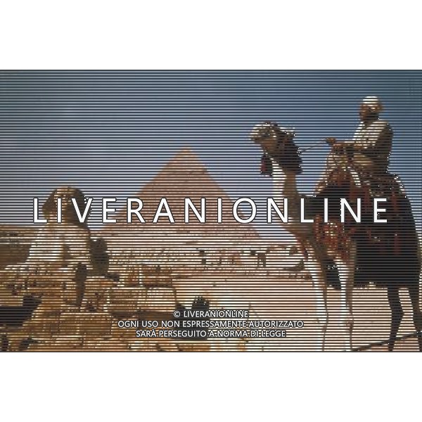 EGITTO ARCHIVIO ALDO LIVERANI NELLA FOTO EGITTO-GIZA PIRAMIDI AGENZIA ALDOL IVERANI