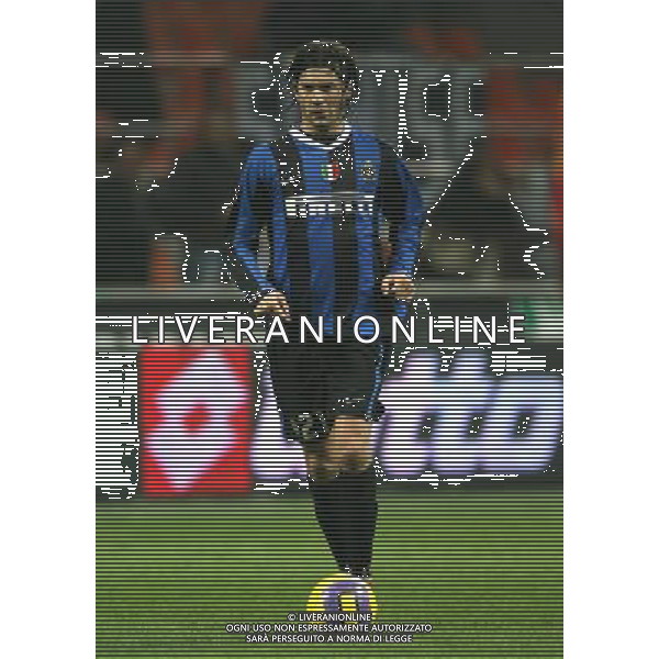 INTER-MESSINA COPPA ITALIA 29-11-2006 NELLA FOTO SOLARI SANTIAGO AGENZIA ALDO LIVERANI