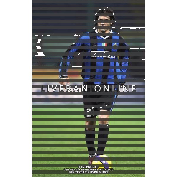 INTER-MESSINA COPPA ITALIA 29-11-2006 NELLA FOTO SOLARI SANTIAGO AGENZIA ALDO LIVERANI
