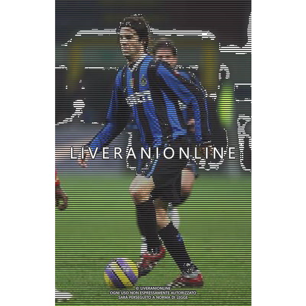 INTER-MESSINA COPPA ITALIA 29-11-2006 NELLA FOTO SOLARI SANTIAGO AGENZIA ALDO LIVERANI