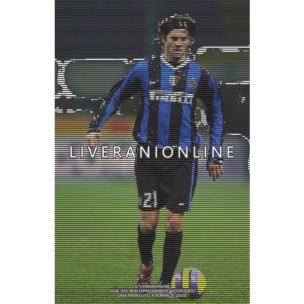 INTER-MESSINA COPPA ITALIA 29-11-2006 NELLA FOTO SOLARI SANTIAGO AGENZIA ALDO LIVERANI