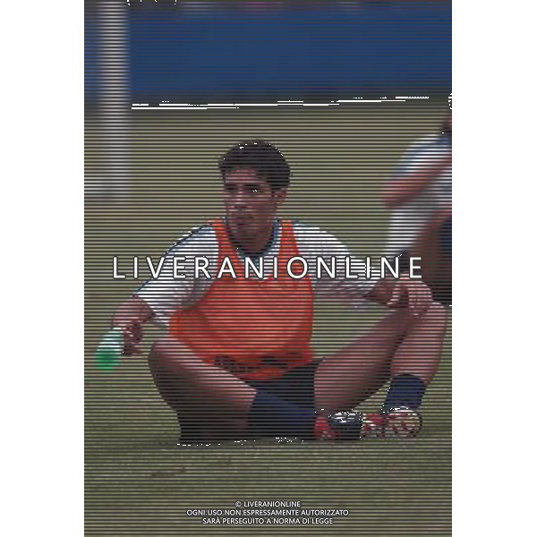 Appiano Gentile (CO) Pinetina 05/09/2003 Allenamento Nazionale Italiana nella foto Corradi Bernardo foto marco luzzani/ag aldo liverani s.a.s.