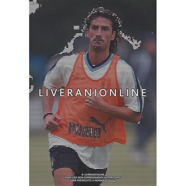 Appiano Gentile (CO) Pinetina 05/09/2003 Allenamento Nazionale Italiana nella foto Delvecchio Marco foto marco luzzani/ag aldo liverani s.a.s.