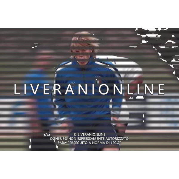 Appiano Gentile (CO) Pinetina 05/09/2003 Allenamento Nazionale Italiana nella foto Massimo Ambrosini foto marco luzzani/ag aldo liverani s.a.s.