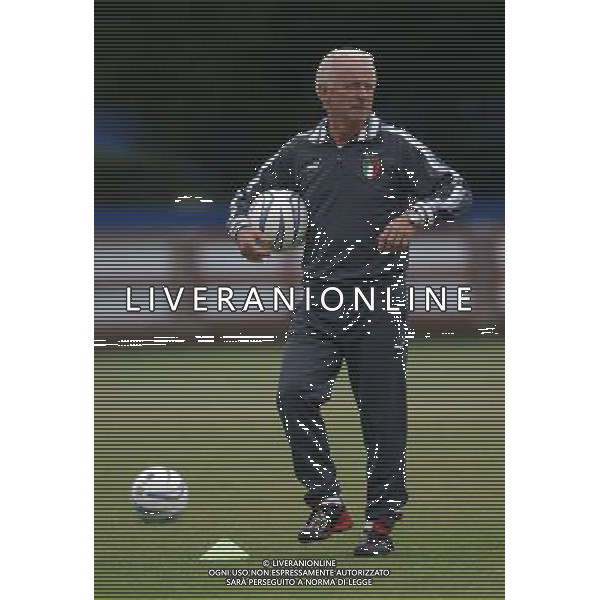 Appiano Gentile (CO) Pinetina 05/09/2003 Allenamento Nazionale Italiana nella foto Trapattoni Giovanni foto marco luzzani/ag aldo liverani s.a.s.
