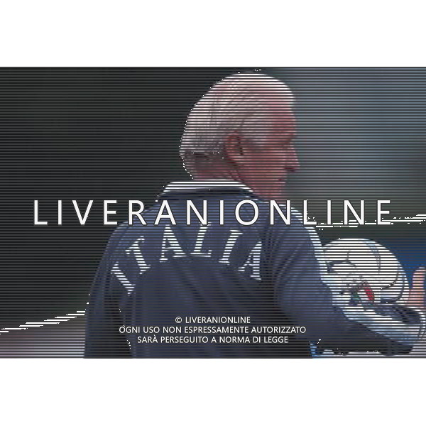 Appiano Gentile (CO) Pinetina 05/09/2003 Allenamento Nazionale Italiana nella foto Trapattoni Giovanni foto marco luzzani/ag aldo liverani s.a.s.