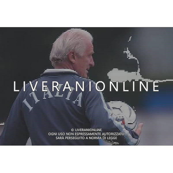 Appiano Gentile (CO) Pinetina 05/09/2003 Allenamento Nazionale Italiana nella foto Trapattoni Giovanni foto marco luzzani/ag aldo liverani s.a.s.