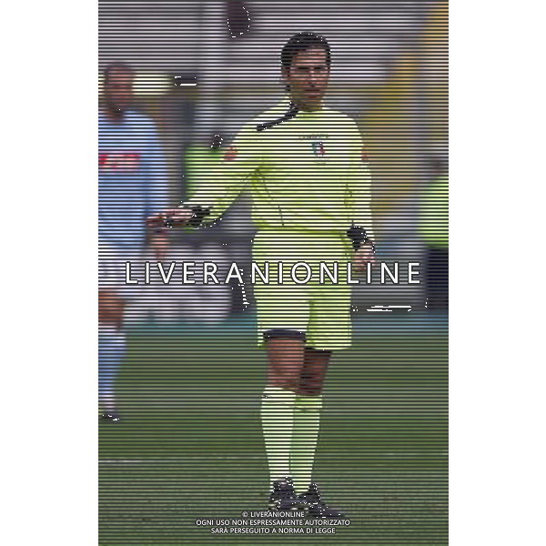 Parma - Napoli coppa italia tim cup 06/12/2006 nella foto arbitro paparesta gianluca ph luzzani/ag. aldo liverani