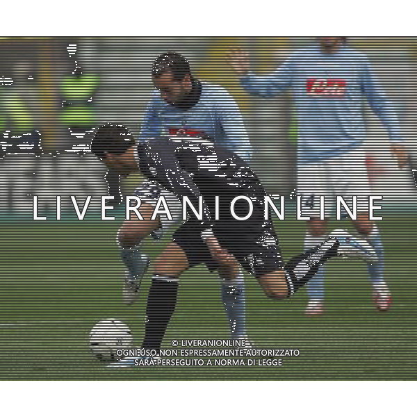 Parma - Napoli coppa italia tim cup 06/12/2006 nella foto Marco rossi e bucchi cristian ph luzzani/ag. aldo liverani