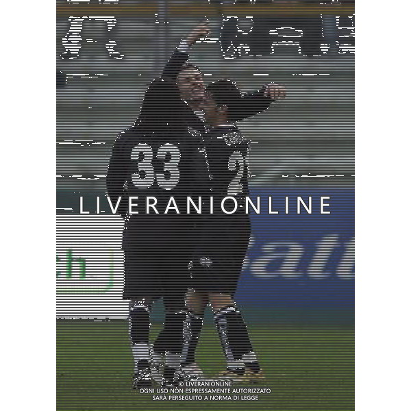 Parma - Napoli coppa italia tim cup 06/12/2006 nella foto esultanza dopo il gol di zlatko dedic ph luzzani/ag. aldo liverani