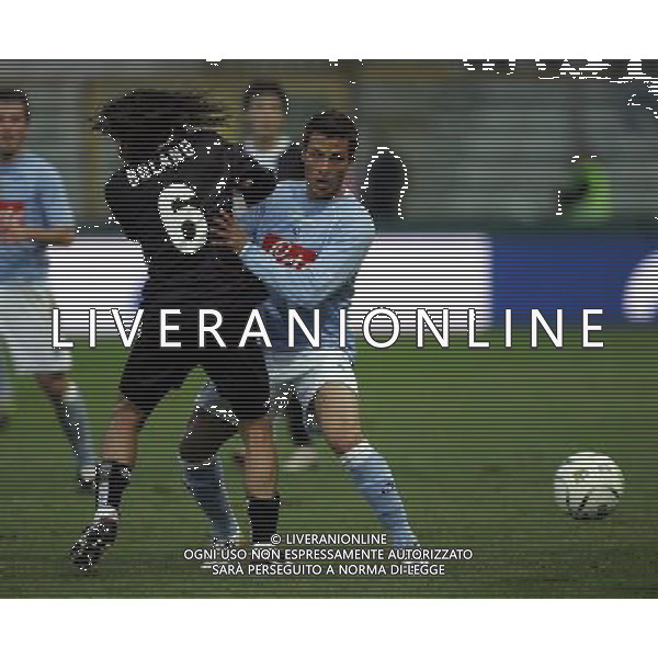 Parma - Napoli coppa italia tim cup 06/12/2006 nella foto jorge bolano e Inacio pia\' ph luzzani/ag. aldo liverani