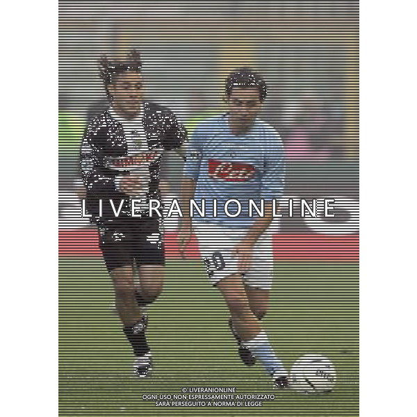 Parma 07/12/2006 Coppa Italia TIM CUP 2006/07 parma-napoli 3:1 nella foto de zerbi e bolano ph arco luzzani/ag aldo liverani s.a.s.