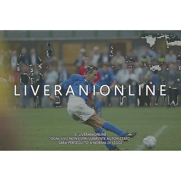 MILANO STADIO MEAZZA DI SAN SIRO 06/09/2003 ITALIA-GALLES QUALIFICAZIONI EURO 2004 NELLA FOTO TERZO GOL INZAGHI FILIPPO* FOTO ALDO LIVERANI