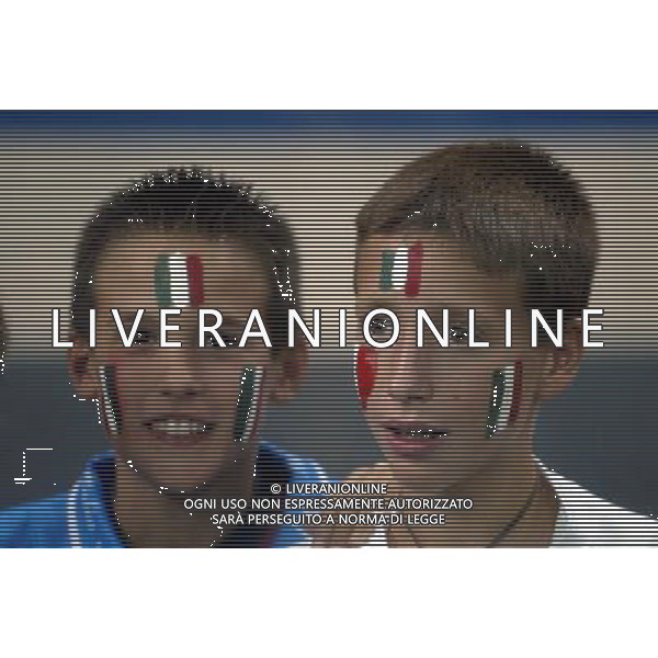 Milano 06/09/2003 Italia-Galles Nella foto: Tifosi dell\'Italia Ph Gianni Nucci/Aldo Liverani