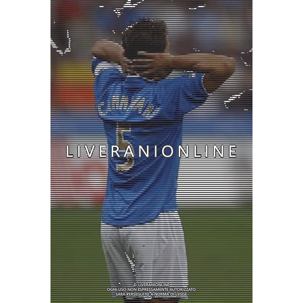 Milano 06/09/2003 Italia-Galles Nella foto: Cannavaro Fabio Ph Gianni Nucci/Aldo Liverani
