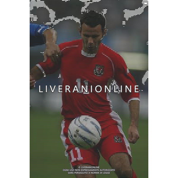 Milano 06/09/2003 Italia-Galles Nella foto: Giggs Ryan Joseph Ph Gianni Nucci/Aldo Liverani
