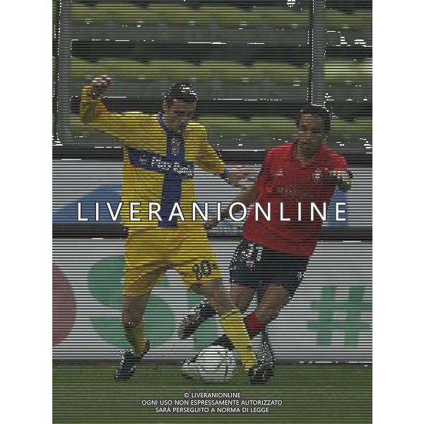 PARMA -OSASUNA COPPA UEFA 14/12/2006 NELLA FOTO bocchetti e valdo FOTO LUZZANI-ALDO LIVERANI