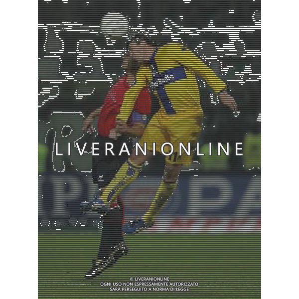 PARMA -OSASUNA COPPA UEFA 14/12/2006 NELLA FOTO kutuzov e cruchaga FOTO LUZZANI-ALDO LIVERANI