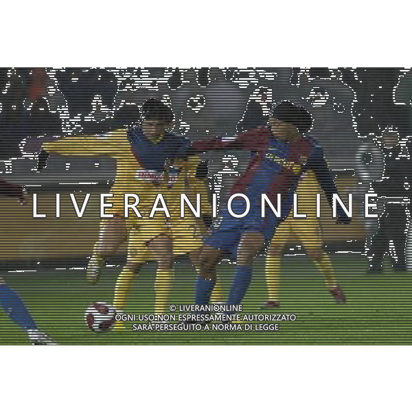 yokohama international stadium 14 dec 2006 club america - barcellona 0-4 NELLA FOTO rojas ricardo-RONALDINHO Photographer: Maurizio Borsari -ALDO LIVERANI