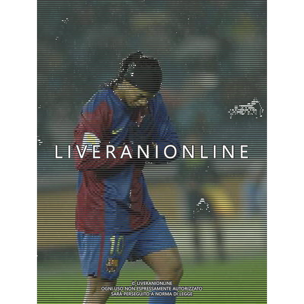 yokohama international stadium 14 dec 2006 club america - barcellona 0-4 NELLA FOTO ronaldinho Photographer: Maurizio Borsari -ALDO LIVERANI