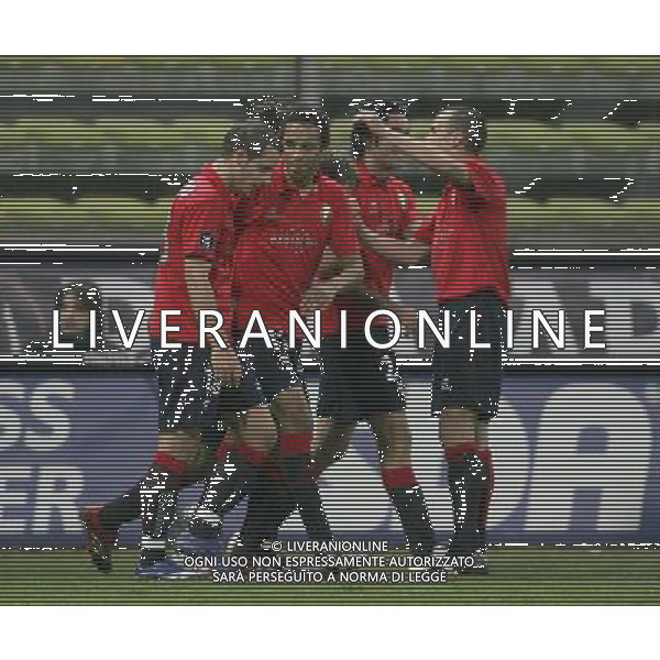 Parma 14-12-2006 Coppa UEFA 2006/07 Parma - Osasuna 0-3 nella foto david lopez esulta ph marco luzzani/ag. aldo liverani s.a.s.