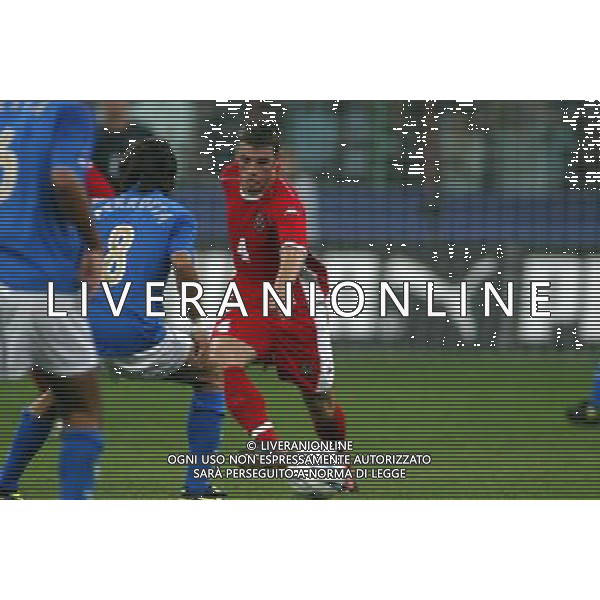 Milano 06/09/2003 Italia-Galles Nella foto: Koumas Jason Ph Gianni Nucci/Aldo Liverani