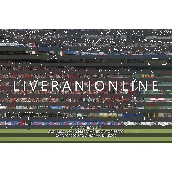 Milano 06/09/2003 Italia-Galles Nella foto: Tifosi del Galles Ph Gianni Nucci/Aldo Liverani