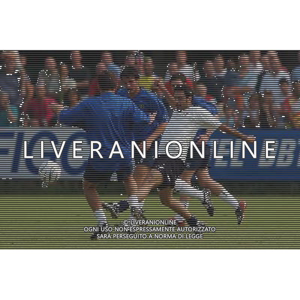 APPIANO GENTILE (CO) 07/06/2003 ALLENAMENTO NAZIONALE ITALIANA CALCIO nella foto FIORE STEFANO* foto Marco Luzzani/Agenzia Aldo LiverNI