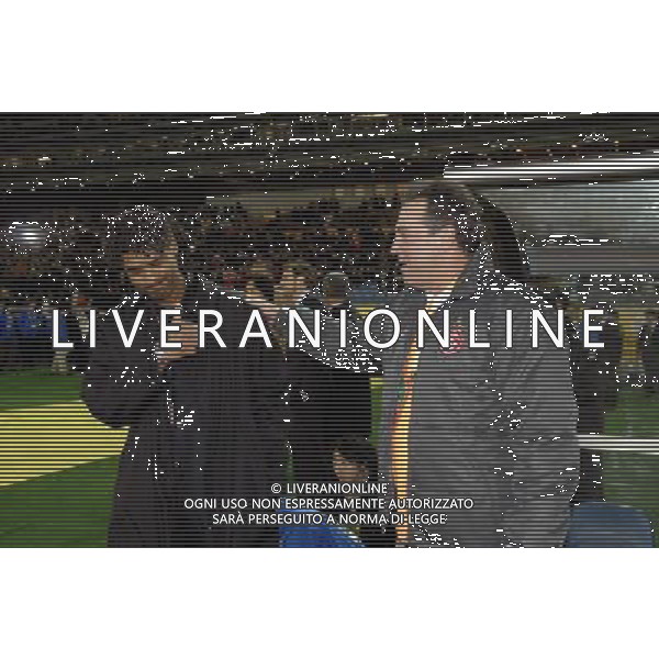 internacional final joy group sport club internacional- barcelona 1-0 final match 7 yokohama international stadium 17 dec 2006 nella foto rijkaard frank barcelona braga abel internacional Photographer: Maurizio Borsari 0855 agenzia aldo liverani 