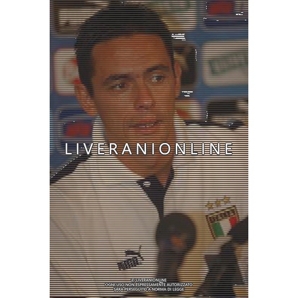 APPIANO GENTILE (CO) 07/06/2003 ALLENAMENTO NAZIONALE ITALIANA CALCIO nella foto FILIPPO INZAGHI* foto Marco Luzzani/Agenzia Aldo LiverNI