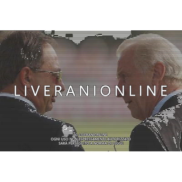 APPIANO GENTILE (CO) 07/06/2003 ALLENAMENTO NAZIONALE ITALIANA CALCIO nella foto TRAPATTONI GIOVANNI E STEFANO BALDUCCI* foto Marco Luzzani/Agenzia Aldo Liverani