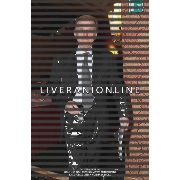 Milano 18 dicembre 2006 Hotel Principe di Savoia Assemblea Lega Calcio e premiazioni trofei 2005/2006 nella foto: Cobolli Gigli Giovanni foto Luzzani / Ag. Aldo Liverani