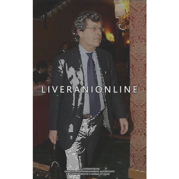 Milano 18 dicembre 2006 Hotel Principe di Savoia Assemblea Lega Calcio e premiazioni trofei 2005/2006 nella foto: cantamessa leandro foto Luzzani / Ag. Aldo Liverani