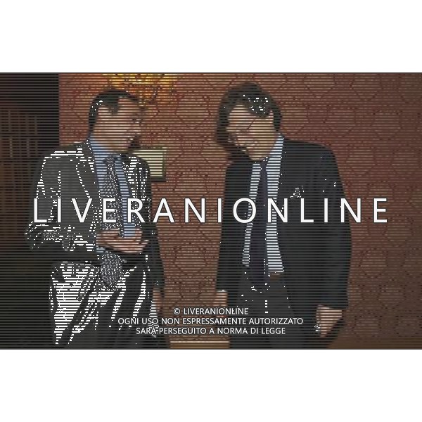 Milano 18 dicembre 2006 Hotel Principe di Savoia Assemblea Lega Calcio e premiazioni trofei 2005/2006 nella foto: paolillo ernesto e cantamessa leandro foto Luzzani / Ag. Aldo Liverani
