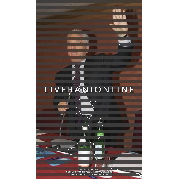 Milano 18 dicembre 2006 Hotel Principe di Savoia Assemblea Lega Calcio e premiazioni trofei 2005/2006 nella foto: matarrese antonio foto Luzzani / Ag. Aldo Liverani