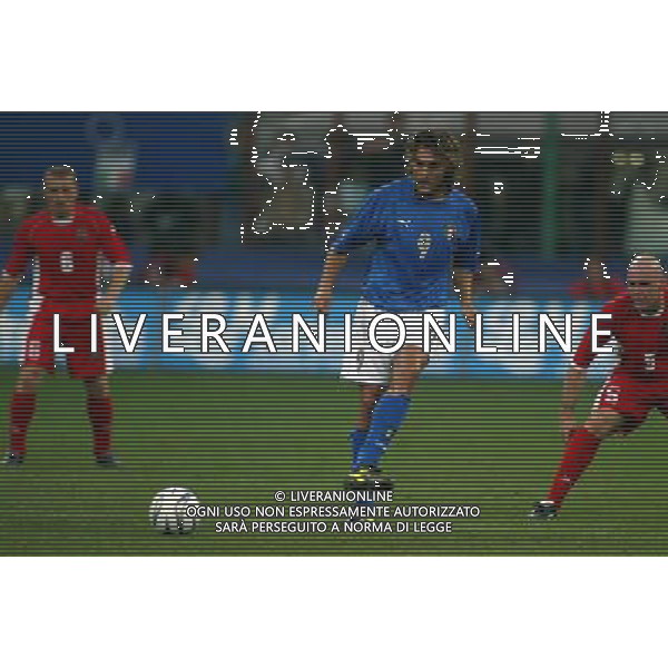 Milano 06/09/2003 Italia-Galles Nella foto: Vieri Christian Ph Gianni Nucci/Aldo Liverani