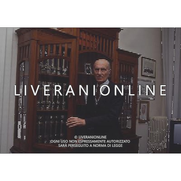 ARCHIVIO GIOVANNI LIVERANI NELLA FOTO INDRO MONTANELLI AGENZIA ALDO LIVERANI
