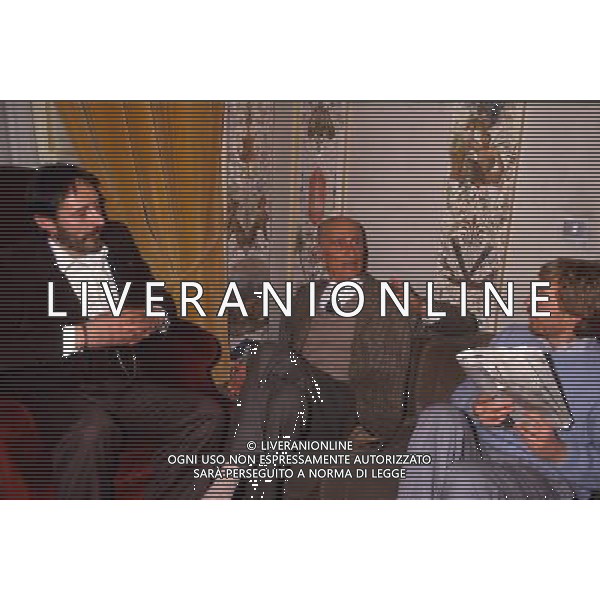 ARCHIVIO GIOVANNI LIVERANI NELLA FOTO INDRO MONTANELLI CON L AZZOLINI-BONISOLI I TERRORISTI CHE GLI SPARARONO ALLE GAMBE AGENZIA ALDO LIVERANI