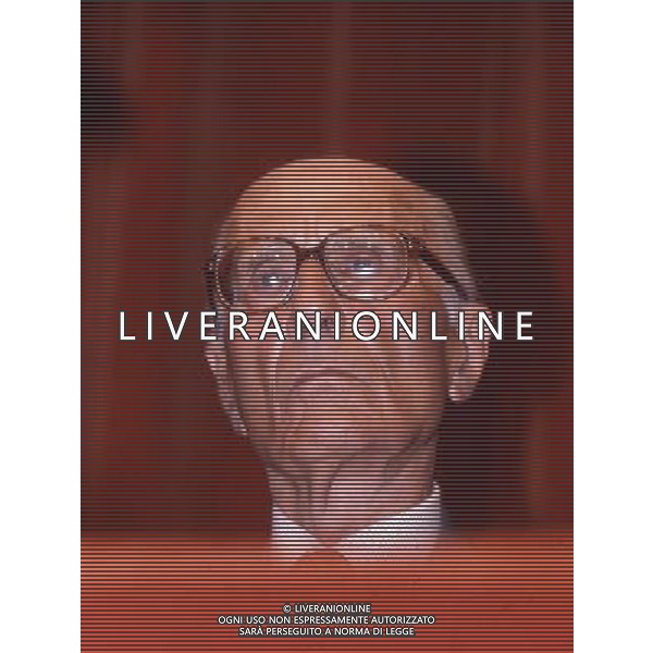 ARCHIVIO GIOVANNI LIVERANI NELLA FOTO INDRO MONTANELLI AGENZIA ALDO LIVERANI