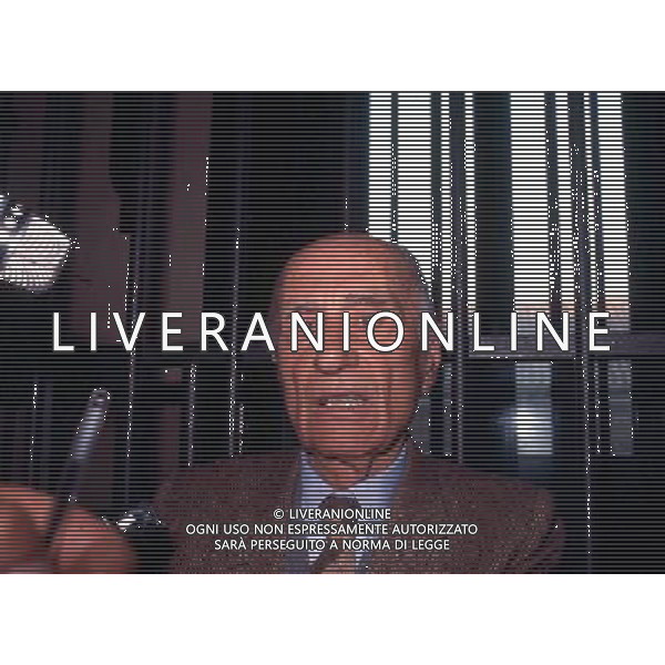 ARCHIVIO GIOVANNI LIVERANI NELLA FOTO INDRO MONTANELLI AGENZIA ALDO LIVERANI