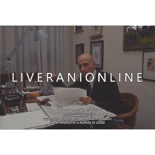 ARCHIVIO GIOVANNI LIVERANI NELLA FOTO INDRO MONTANELLI AGENZIA ALDO LIVERANI