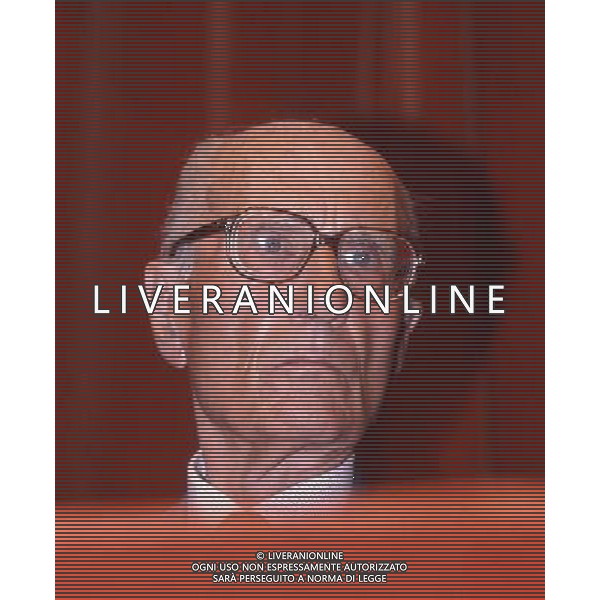 ARCHIVIO GIOVANNI LIVERANI NELLA FOTO INDRO MONTANELLI AGENZIA ALDO LIVERANI