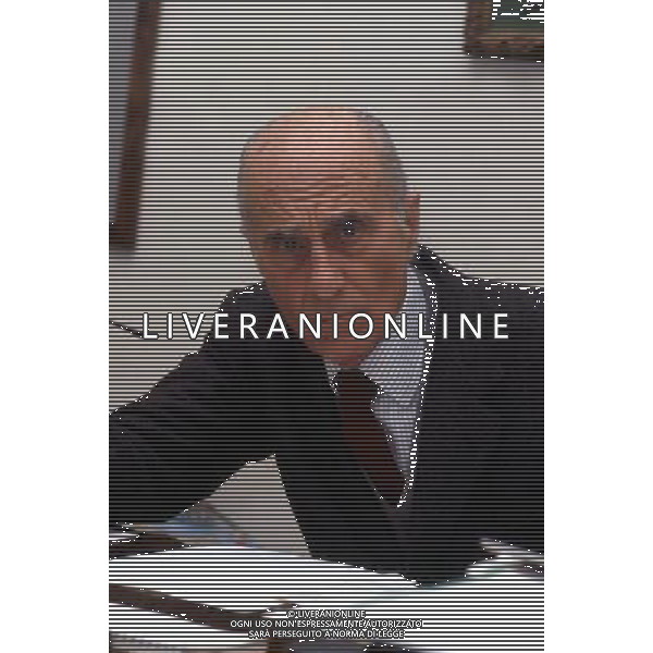 ARCHIVIO GIOVANNI LIVERANI NELLA FOTO INDRO MONTANELLI AGENZIA ALDO LIVERANI