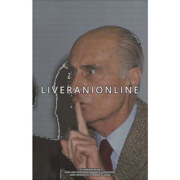 ARCHIVIO GIOVANNI LIVERANI NELLA FOTO INDRO MONTANELLI AGENZIA ALDO LIVERANI