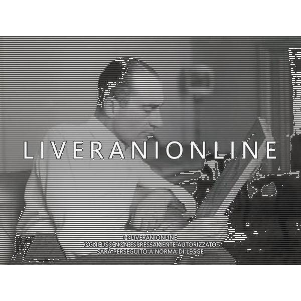 ARCHIVIO GIOVANNI LIVERANI NELLA FOTO INDRO MONTANELLI AGENZIA ALDO LIVERANI