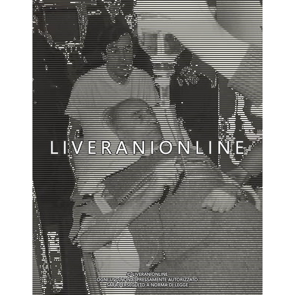 ARCHIVIO GIOVANNI LIVERANI NELLA FOTO INDRO MONTANELLI IN OSPEDALE AGENZIA ALDO LIVERANI